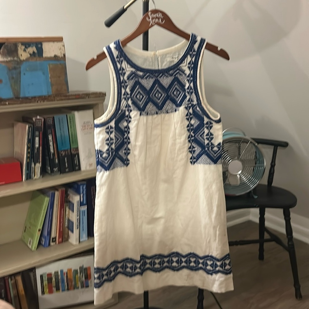 Madewell embroidered dress